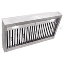 36" Range Hood Insert, Ultra Quiet Stainless Steel 6" Ducted with 600 CFM Powerful Suction