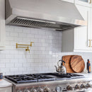 42" Range Hood Insert, Ultra Quiet Stainless Steel 8" Ducted with 1200 CFM Powerful Suction-NX-19IL-42