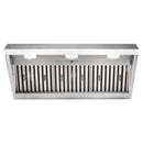 42" Range Hood Insert, Ultra Quiet Stainless Steel 8" Ducted with 1200 CFM Powerful Suction