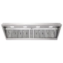 60" Range Hood Insert, Ultra Quiet Stainless Steel 8" Ducted with 1200 CFM Powerful Suction-NX-19IL-60