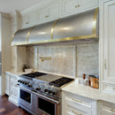 60" Range Hood Insert, Ultra Quiet Stainless Steel 8" Ducted with 1200 CFM Powerful Suction-NX-19IL-60
