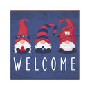 New York Giants Gnome 10" Welcome Wood Sign