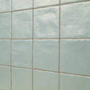 Zest Sky Zellige Look Satin Ceramic Wall Tile - MSI Collection
