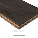 Zest Midnight Zellige Look Satin Ceramic Wall Tile - MSI Collection