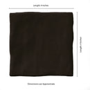 Zest Midnight Zellige Look Satin Ceramic Wall Tile - MSI Collection