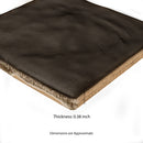 Zest Midnight Zellige Look Satin Ceramic Wall Tile - MSI Collection