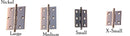 Solid Hinge, Heavy Duty