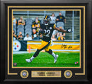 Najee Harris in Action Pittsburgh Steelers Autographed 16" x 20" Framed Football Photo
