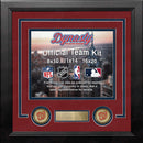 Washington Nationals Custom MLB Baseball 8x10 Picture Frame Kit (Multiple Colors)