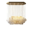 Natural Alabaster Chandelier