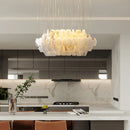 Natural Alabaster Chandelier