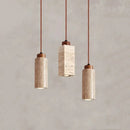 Natural Travertine Pendant Light