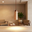 Natural Travertine Pendant Light