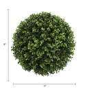 Dark Boxwood Artificial Topiary Ball Set of 2 12n – UV Resistant