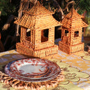 Natural Rattan Pagoda - Small