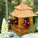 Natural Rattan Pagoda - Small