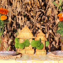 Natural Rattan Pagoda - Small