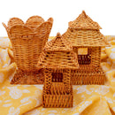 Natural Rattan Pagoda - Small