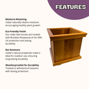 Nature's Nook Cedar Planter