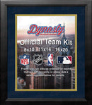 MLB Baseball Photo Picture Frame Kit - San Diego Padres (Navy Matting, Gold Trim)