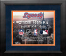 MLB Baseball Photo Picture Frame Kit - Detroit Tigers (Navy Matting, Orange Trim)