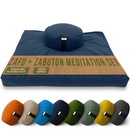 Meditation Cushion Set Zafu and Zabuton - Cotton ..Made in USA