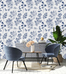 Stylish Watercolor Flowers Wallpaper Tasteful Select