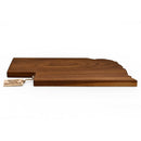 Nebraska Solid Charcuterie Board | Multiple Design Options | 17" x 8" x .75" | Wilkens Wood Design