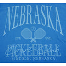 SALE | Nebraska Pickleball T-Shirt | Large | Lux by Leslie