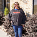 Nebraska Est. 1867 Crewneck Sweatshirt | Black | Pretty & Fabulous