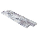 New York Ledger 3D Panel 6"x24" Natural Marble Wall Tile - Full Truckload one panel profile view