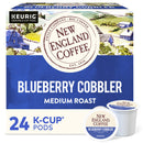 New England Coffee Blueberry Cobbler K-Cups, Medium Roast – 24 Count