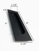 Black Carbon Steel Door Handle Design-3