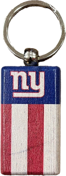 New York Giants Rectangle Flag Keychain
