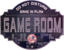 New York Yankees 12" Game Room Wood Sign