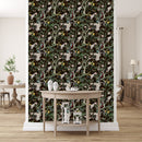 Modish Exotic Birds Wallpaper Tasteful