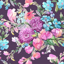 Purple Floral Wallpaper