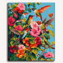 Hummingbird Garden - Paint By Numbers Kit