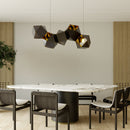 Nordic Black Pendant