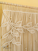 Nordica Natural Macrame Window Curtain