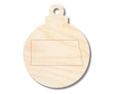 Unfinished Wood Etched North Dakota Ornament Shape | Paint By Line Crafts | up to 30" DIY