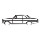 1964 Nova Metal Car Wall Art - NC0071