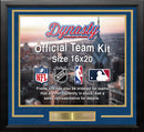 Milwaukee Brewers Custom MLB Baseball 16x20 Picture Frame Kit (Multiple Colors)
