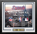 Milwaukee Brewers Custom MLB Baseball 11x14 Picture Frame Kit (Multiple Colors)