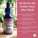 Nurtured Mother Postpartum Recovery Tincture for After Birth Cramps 1 oz.