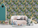 Modish Exotic Animals Wallpaper Fashionable