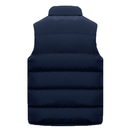 Mens Vest Jacket – Warm Sleeveless Waterproof Zipper Coat