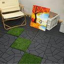 Deck Tiles Corner Ramp Edge for Interlocking PP Flooring | DECKO Lite (2.36" x 2.36" x 0.78") - High End Polypropylene | 100% Recyclable