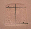 Fiber Seat Board - Ribbon Bows 14-1/2" × 14-1/2"