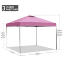 Ainfox 10ft X10ft Ventilated Top Patio Canopy For Outdoor